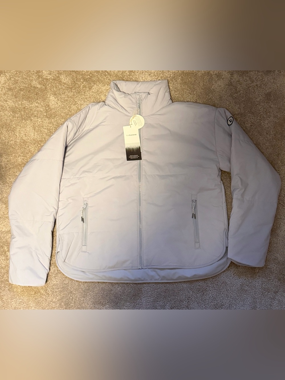 NEW Vuori Canyon Insulated Jacket in Glacier size small
